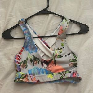 Tropical Nike Sports Bra